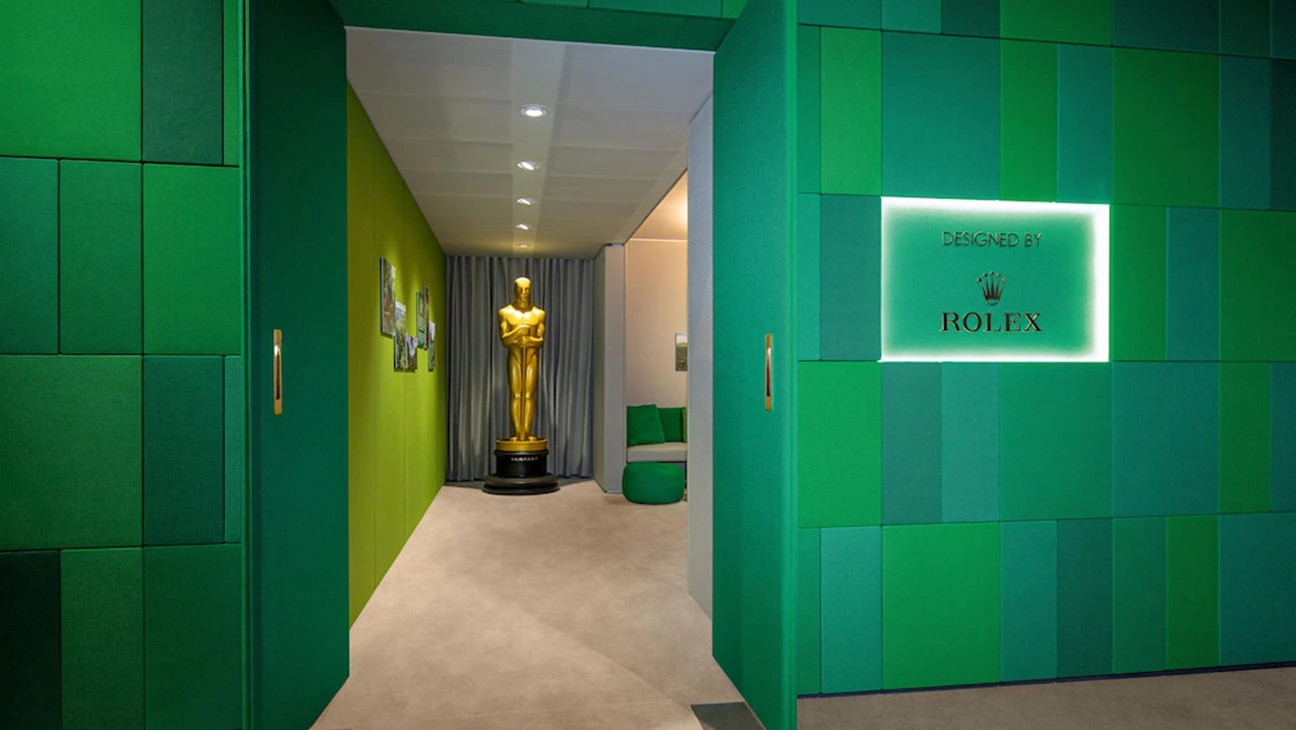 Oscars 2023: Rolex Greenroom–Sustainable, Rainforest-Inspired Design