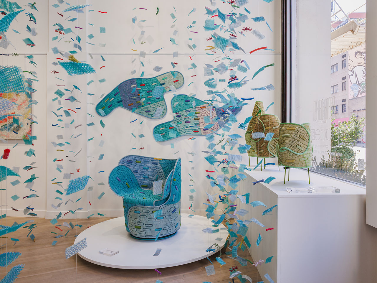  Robina Benson Design House’s inaugural show is now on display at their new Soho location